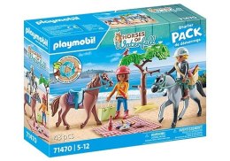 Zestaw figurek Horses 71470 Wycieczka konna na plażę z Amelią i Benem