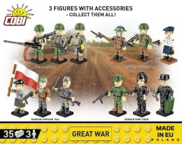 Klocki Great War 3 figurki 35 klocków