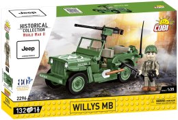 Klocki Willys MB 132 elementy