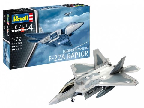 Model plastikowy Lockheed Martin F-22A Raptor