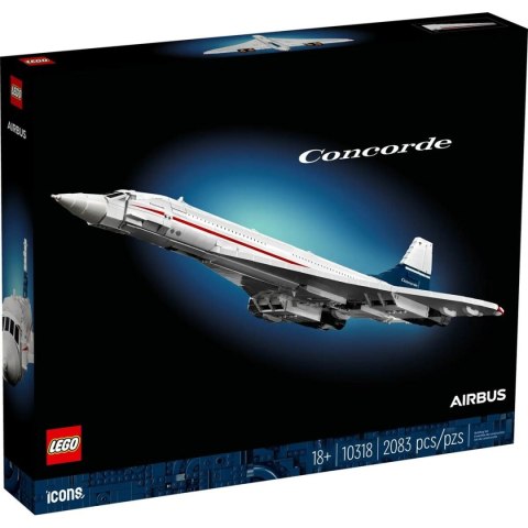 Zestaw do budowania Lego Concorde Biały