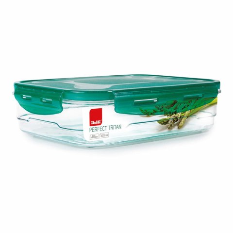 Hermetyczne pudełko na lunch Ibili 790420 Plastikowy 2 L 27 x 20 x 6,5 cm