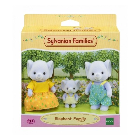 Zestaw Figurek Sylvanian Families 5376 The Elephant Family 1 Części