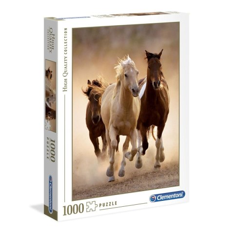 Układanka puzzle Clementoni Wild Horses 391684 67,7 x 47,7 cm 1000 Części