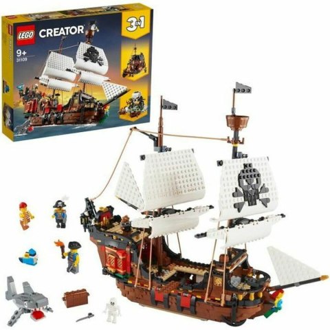 Zestaw Samochodów Lego Creator 31109 Pirate Ship 3 w 1 1260 Części