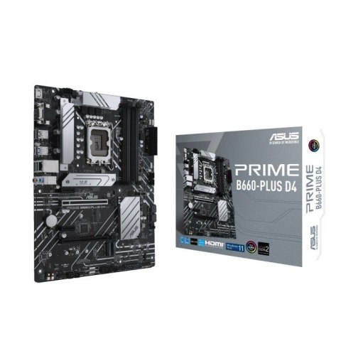 Płyta główna PRIME B660-PLUS D4 s1700 4DDR4 DP/HDMI M.2 ATX