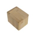 Solniczka z pokrywką DKD Home Decor Naturalny Bambus 10 x 13 x 10 cm