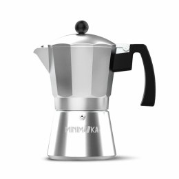 Włoska Kafeterka Taurus KCP9009 9T MINI MOKA Srebrzysty Aluminium (9 Kubki)