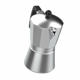 Włoska Kafeterka Taurus KCP9009 9T MINI MOKA Srebrzysty Aluminium (9 Kubki)