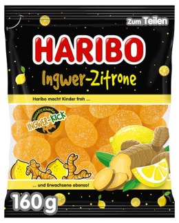 Haribo Ingwer Zitrone Żelki 160 g