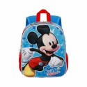 Plecak szkolny 3D Mickey Mouse Karactermania Niebieski 26 x 11 x 31 cm