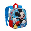 Plecak szkolny 3D Mickey Mouse Karactermania Niebieski 26 x 11 x 31 cm