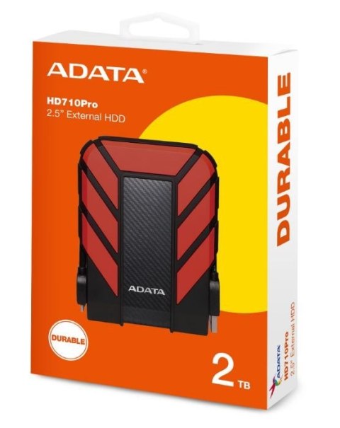 Dysk twardy DashDrive Durable HD710 2TB 2.5 USB3.1 czerwony