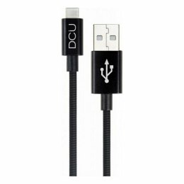 Kabel USB A 2.0 na USB C DCU 30402050 Czarny (1M)