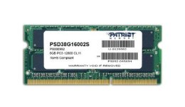 Pamięć Ultrabook DDR3 SODIMM 8GB 1600GHz