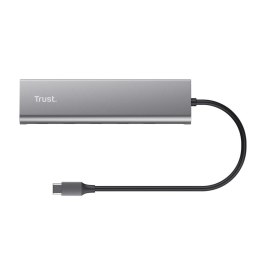 HUB USB Trust 25136 Srebrzysty 10 cm (1 Sztuk)