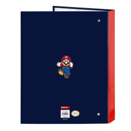 Segregator Super Mario World Granatowy A4 26.5 x 33 x 4 cm