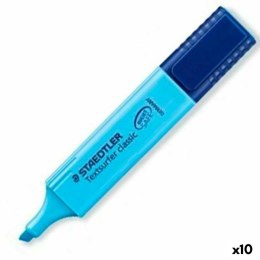 Marker fluorescencyjny Staedtler Textsurfer Classic Niebieski 10 Sztuk