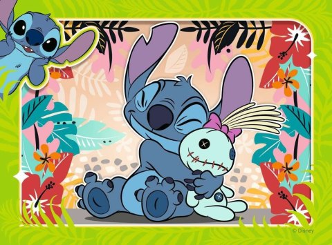 Puzzle 4w1 Disney Stitch