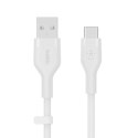 Kabel USB Belkin BOOST↑CHARGE Flex Biały 3 m