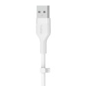 Kabel USB Belkin BOOST↑CHARGE Flex Biały 3 m