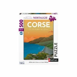 Układanka puzzle Nathan Affiche de la Corse