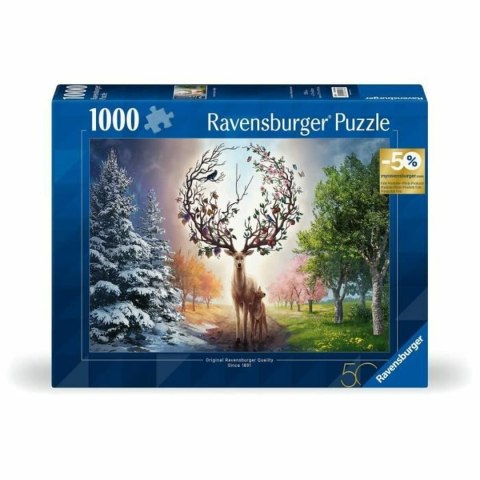 Układanka puzzle Ravensburger The magic deer and the four seasons