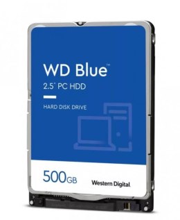 Dysk HDD Blue 500GB 2,5'' 16MB SATAIII/5400rpm