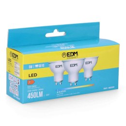 Zestaw 3 żarówek LED EDM 98209 F 5 W 45 W 38 W GU10 450 lm Ø 5 x 5,5 cm (6400 K)