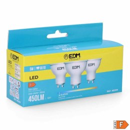 Zestaw 3 żarówek LED EDM 98209 F 5 W 45 W 38 W GU10 450 lm Ø 5 x 5,5 cm (6400 K)