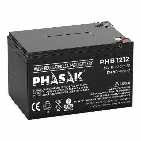 Bateria do Zasilacz awaryjny UPS Phasak PHB 1212 12 V