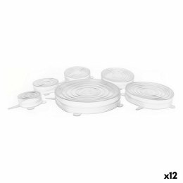 Set Privilege Narzuta Silikon Przezroczysty (12 Sztuk) (6 pcs)