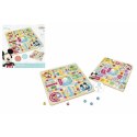 Deska Parcheesi Disney 2 w 1 Drewno 18 Części