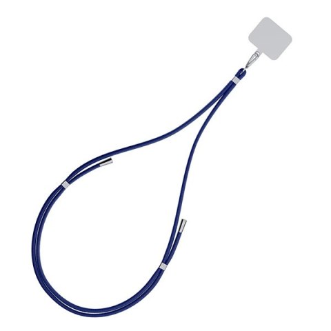 3MK EasyClip Dark Blue (silver)smycz do telefonu