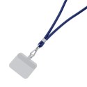 3MK EasyClip Dark Blue (silver)smycz do telefonu