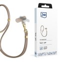 3MK EasyClip Elite Taupe (gold)Smycz do telefonu