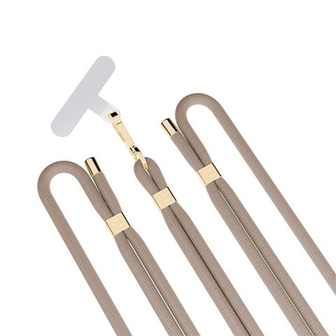 3MK EasyClip Elite Taupe (gold)Smycz do telefonu