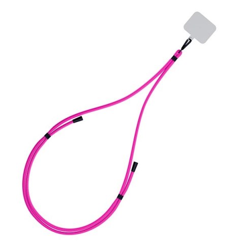 3MK EasyClip Pink (black)Smycz do telefonu