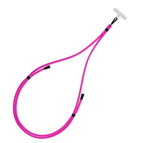 3MK EasyClip Pink (black)Smycz do telefonu