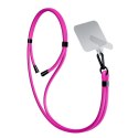 3MK EasyClip Pink (black)Smycz do telefonu