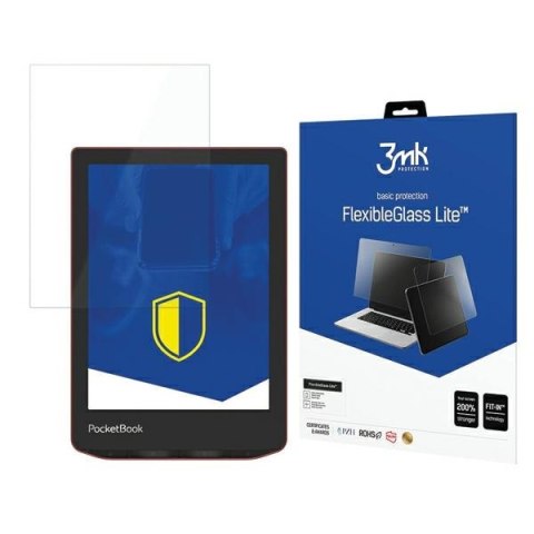 Szkło hybrydowe 3MK FlexibleGlass Lite do PocketBook Verse Pro do 8,3"
