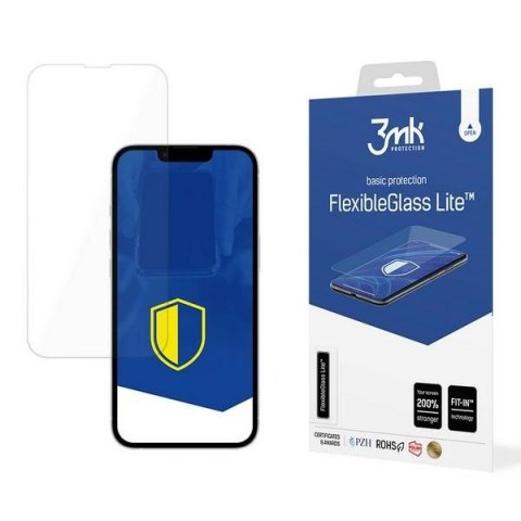 3MK FlexibleGlass Lite iPhone 16E Szkło Hybrydowe Lite