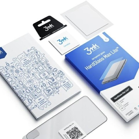 Szkło hartowane 3MK HardGlass Max Lite do Apple iPhone 14 Pro Max czarny