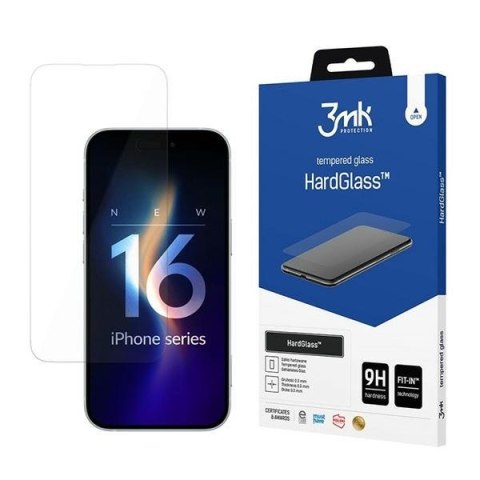 3MK HardGlass iPhone 16 Pro 6.3"