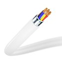 3MK Hyper Cable USB-A - Micro USB 1.2m 5V 2,4A Biały/White Kabel