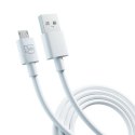 3MK Hyper Cable USB-A - Micro USB 1.2m 5V 2,4A Biały/White Kabel