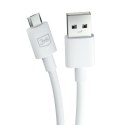 3MK Hyper Cable USB-A - Micro USB 1.2m 5V 2,4A Biały/White Kabel