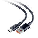 3MK Hyper Cable USB-A - USB-C 1.2m 5A Czarny/Black