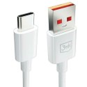 3MK Hyper Cable USB-A to USB-C 5A 60W 1.2m biały/white kabel