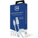 3MK Hyper Cable USB-A to USB-C 5A 60W 1.2m biały/white kabel